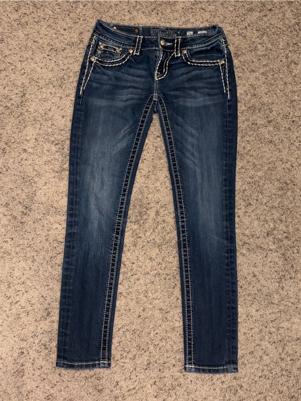 Women's Miss Me "Signature Skinny" Denim Jeans (Size 26)